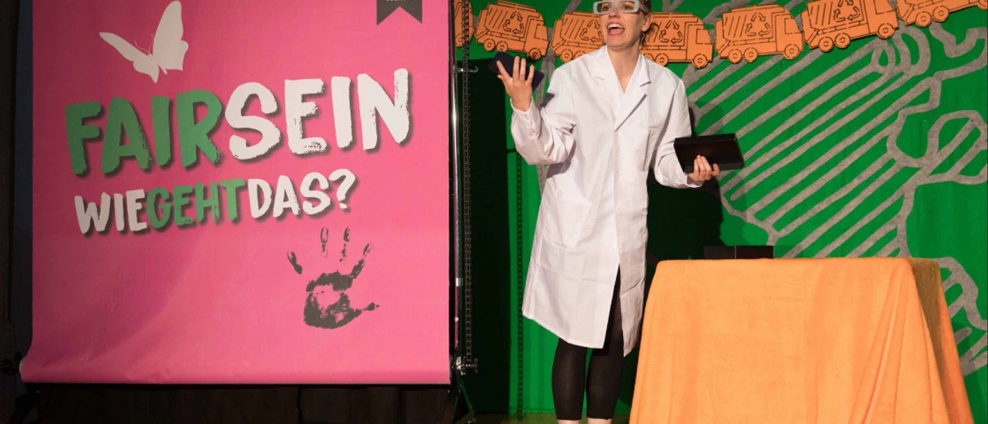 Kindertheater auf Juist mit Sonni Maier - "Fair sein - Wie geht das?"