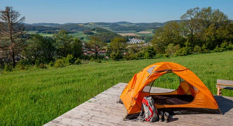 Trekking auf dem Diemelsteig