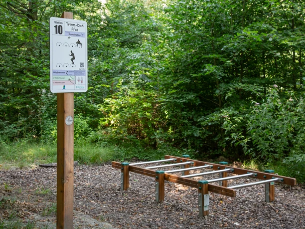 Trimm-Dich-Pfad Möhnesee Station 10