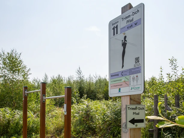 Trimm-Dich-Pfad Möhnesee Station 11