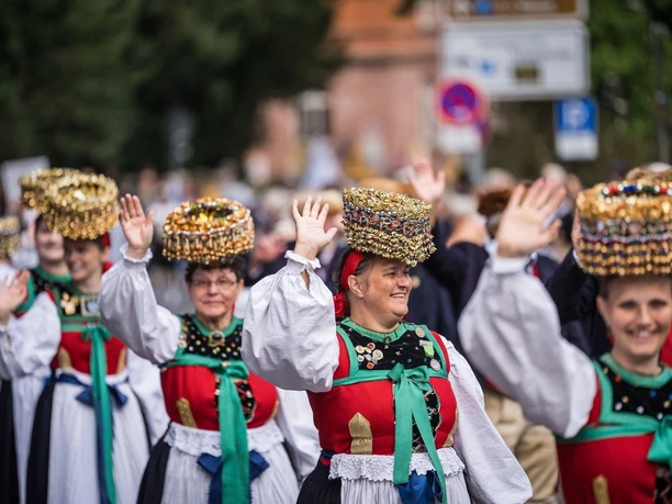 Landesfestumzug Heimattage Baden-Württemberg