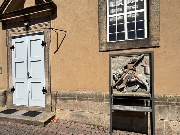 Schenklengsfeld Mauritiuskirche Eingang