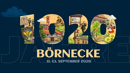 Plakat 1020 Jahre Börnecke
