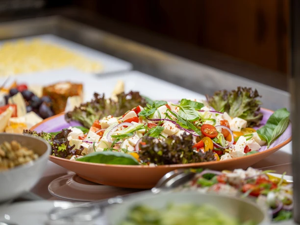 Leckerer Salat im Gutshof Itterbach