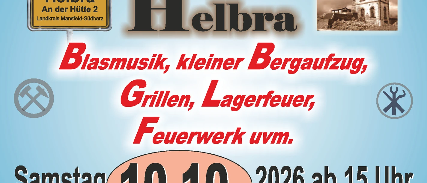 Plakat Herbstzauber auf dem Schmid-Schacht Plakat Herbstzauber auf dem Schmid-Schacht