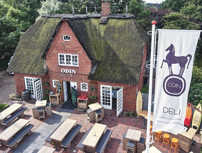 Odin-Deli Außenansicht