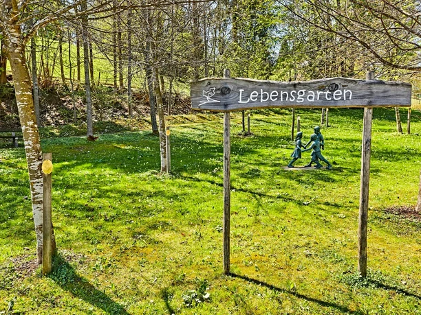 Leensgarten im Kurpark Bad Kohlgrub