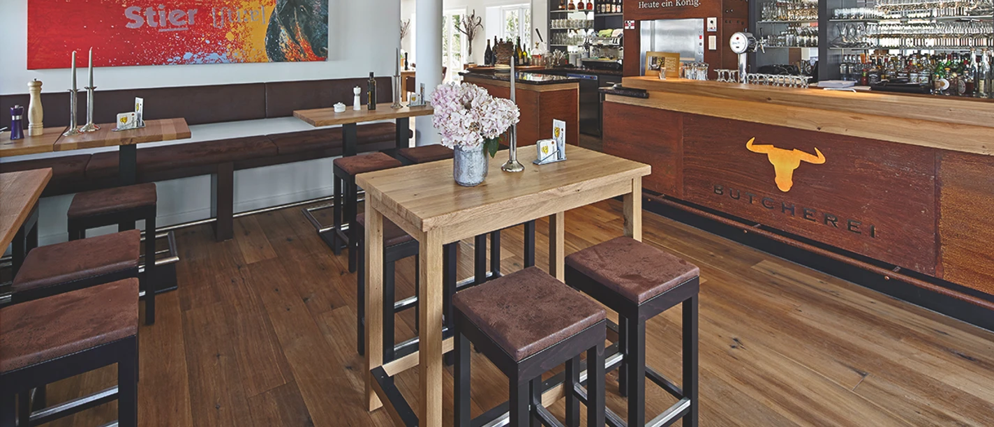 Innenansicht Butcherei Keitum