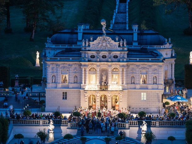Schloss Linderhof bei der König Ludwig Nacht