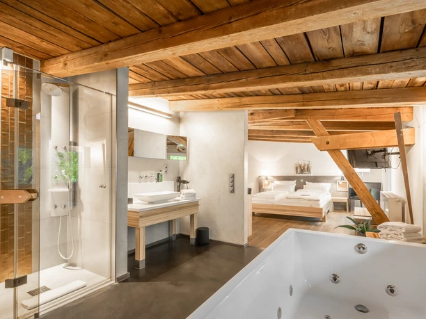 Die Wellness-Suite in der Klostermühle