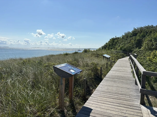Walfpad-Stele am Hörnumer Oststrand