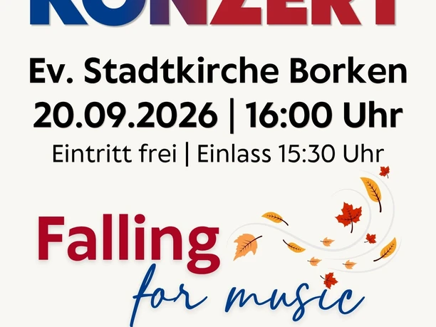 Chorkonzert - Falling for music