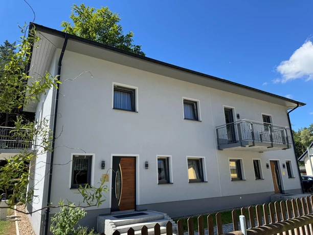 Vorderansicht des Ferienhauses