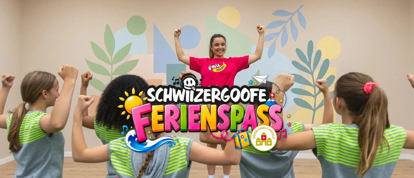 Schwiizergoofe FerienSpass mit Logo und SFH