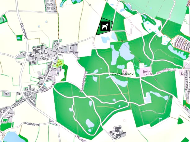Hundeskov-Oksbøl-Skov-kort-naturstyrelsen Hundeskov-Oksbøl-Skov-kort-naturstyrelsen
