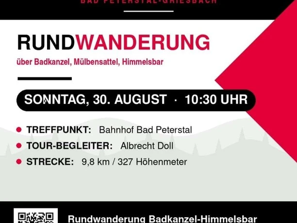 Wanderung Schwarzwaldverein Bad Peterstal-Griesbach