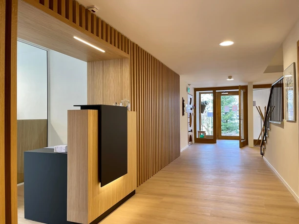 Rezeption Hotel St.