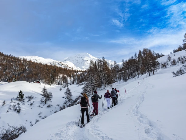 Schneeschuhlaufen Rothwald
