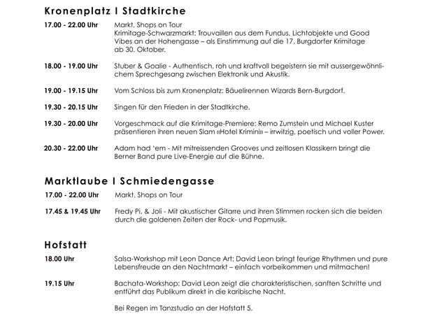 Programm