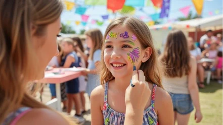 kinderschminken auf juist