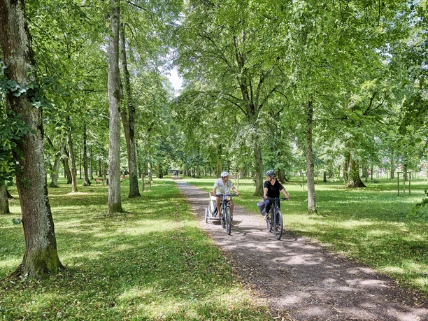 Radfahren Hofgarten