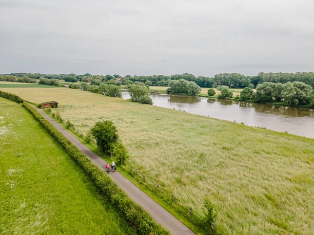 Weser von oben