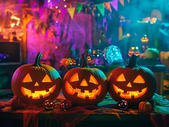 Kinder Halloween Party