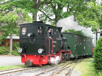 Dampflokomotive bei der Dampfkleinbahn Mühlenstroth in Gütersloh
