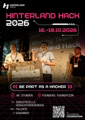 Hinterland Hack 16-18 Oktober in der Founders Foundation, Be part as a Hacker