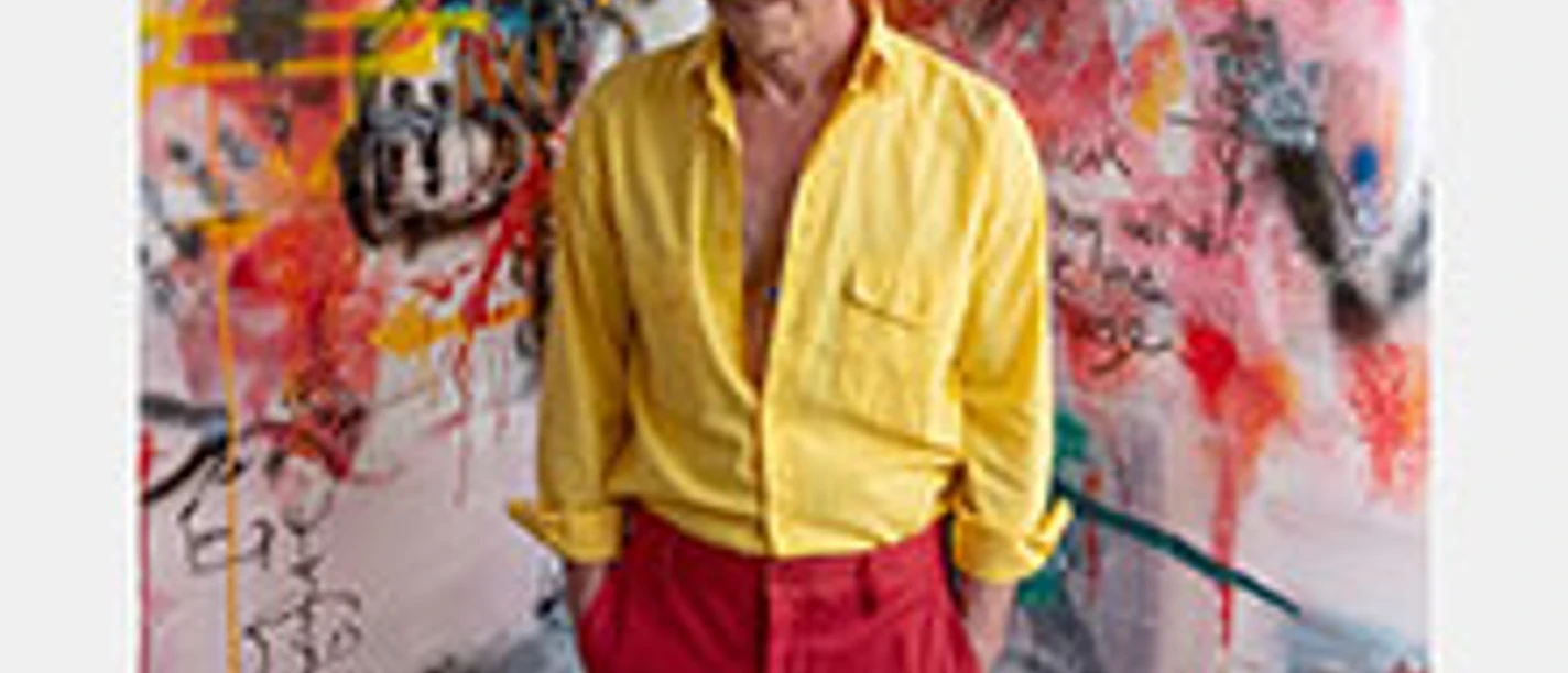 Foy Vance in gelbem Hemd vor bunter Wand, Tourplakat zur World Tour 2026/2027