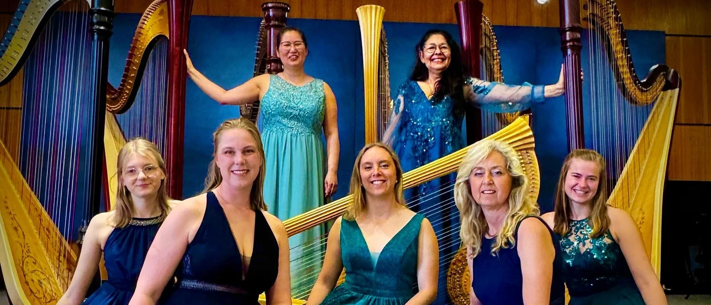 Harfenensemble in der St. Liborius Kirche in Bremervörde zu Gast