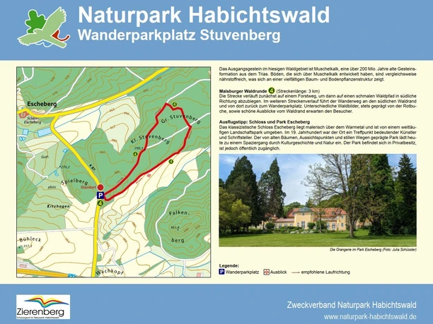 Wandertafel Stuvenberg Wandertafel Stuvenberg