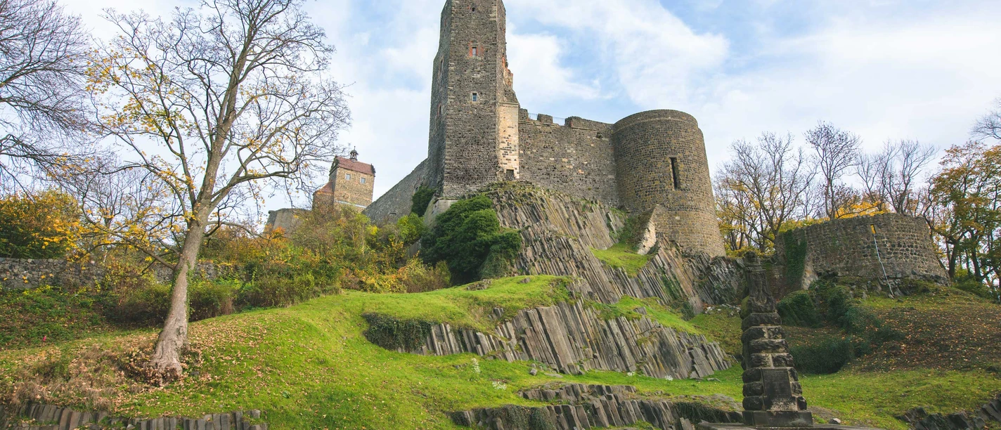 Basaltsäulen Burg Stolpen
