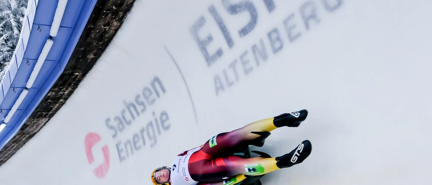 Doppelsitzer Rodeln Altenberg