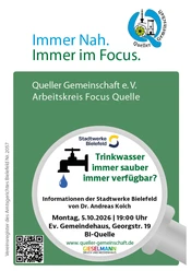 Ein Abend zum Thema Trinkwasserversorgung