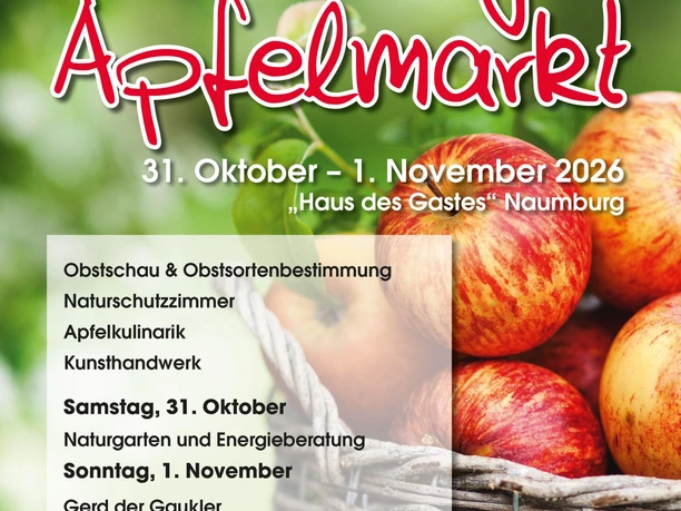 Plakat Pomologentage Naumburg 2026