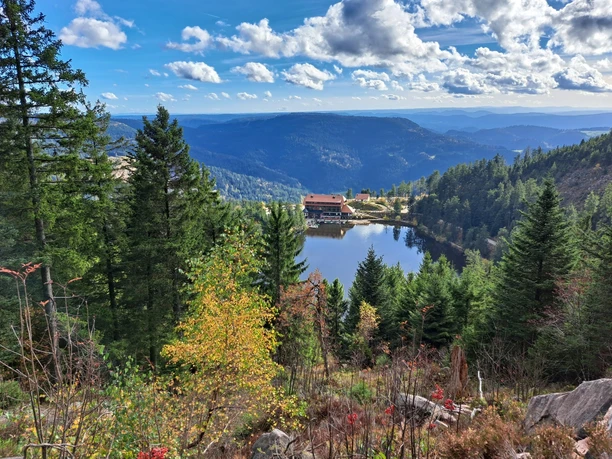 Blick zum Mummelsee Blick zum Mummelsee