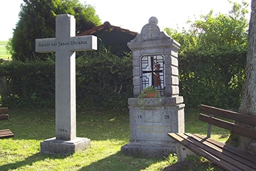 Heiliger Antonius Bildstock in Reelsen.