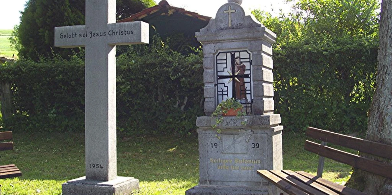 Heiliger Antonius Bildstock in Reelsen.