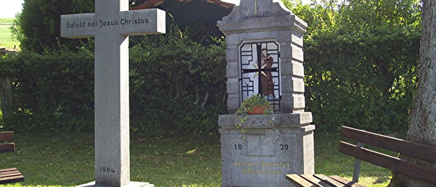 Heiliger Antonius Bildstock in Reelsen.