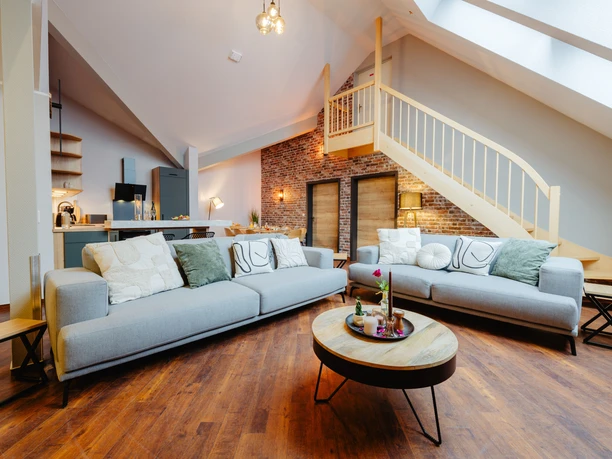 HarzHold – Lejlighedshotel i Lerbach – Loft – Opholdsstue
