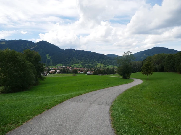 Blick auf Unterammergau