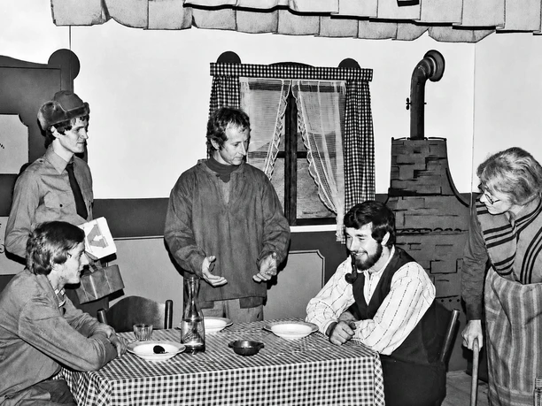 Foto Theaterspieler Flyer