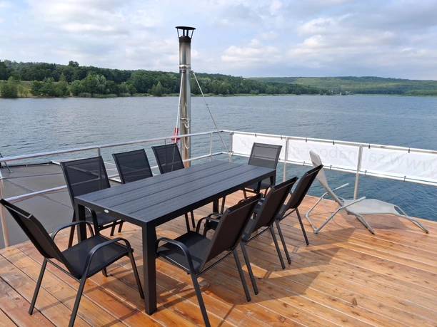 Saunaboot "Helena", Berzdorfer See, Görlitz