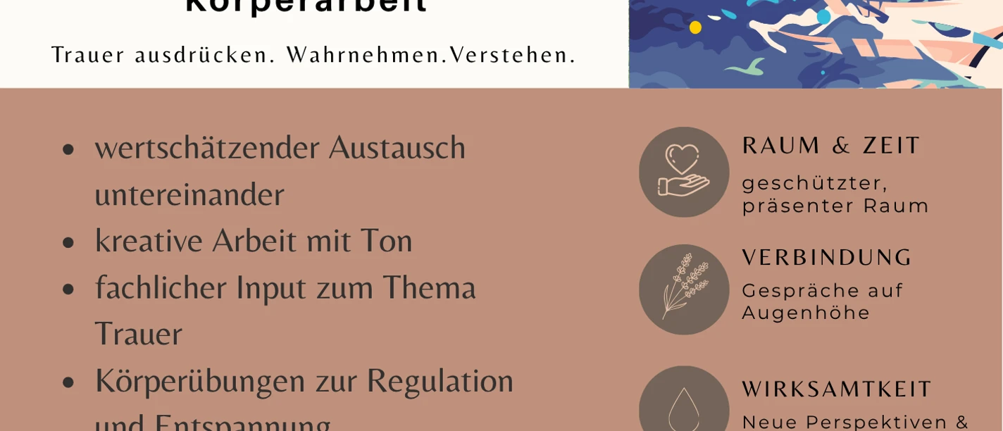 Kunsttherapie trifft Körperarbeit
