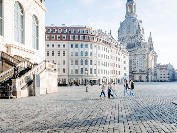 Außenansicht Verkehrsmuseum Dresden
