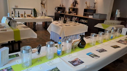 event10356.jpg Bild zur Veranstaltung Bio-Weinprobe Weingut Achim Bauer im Isselhorster Landhaus
