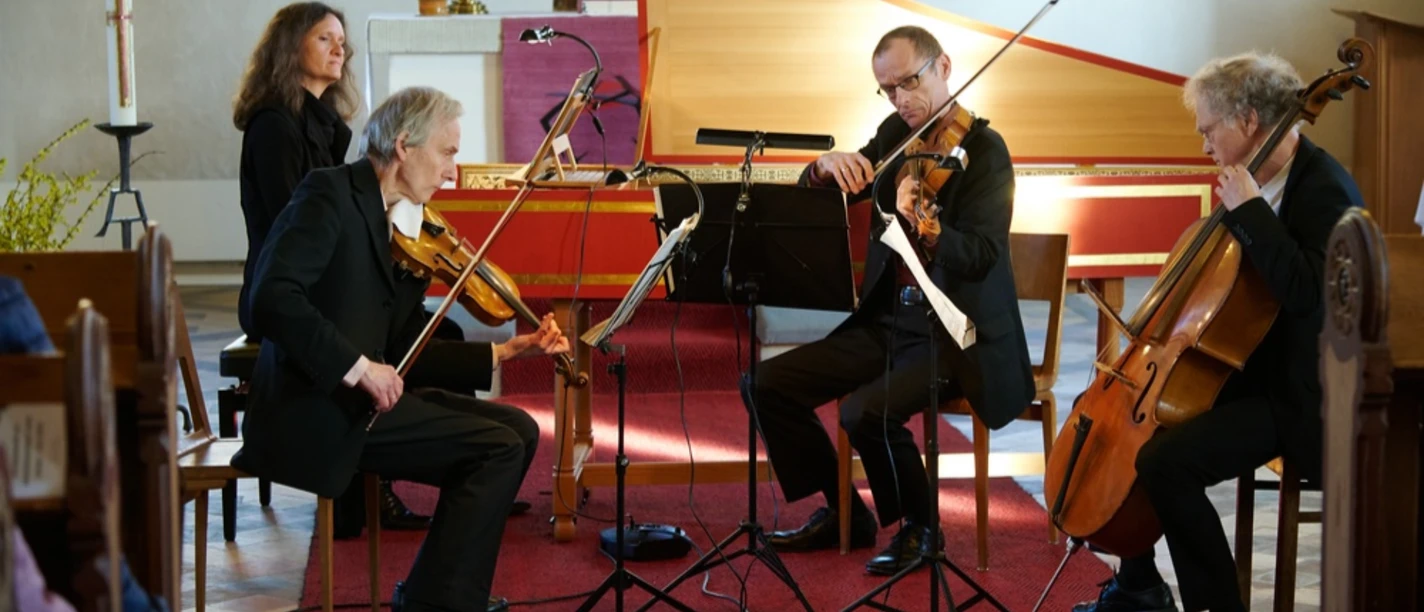 Goldberg-Variationen Barockensemble mit Streichern und Cembalo