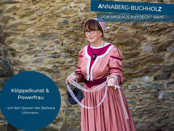 Klöppelkunst&Powerfrau