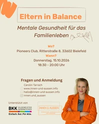 Flyer mit Text